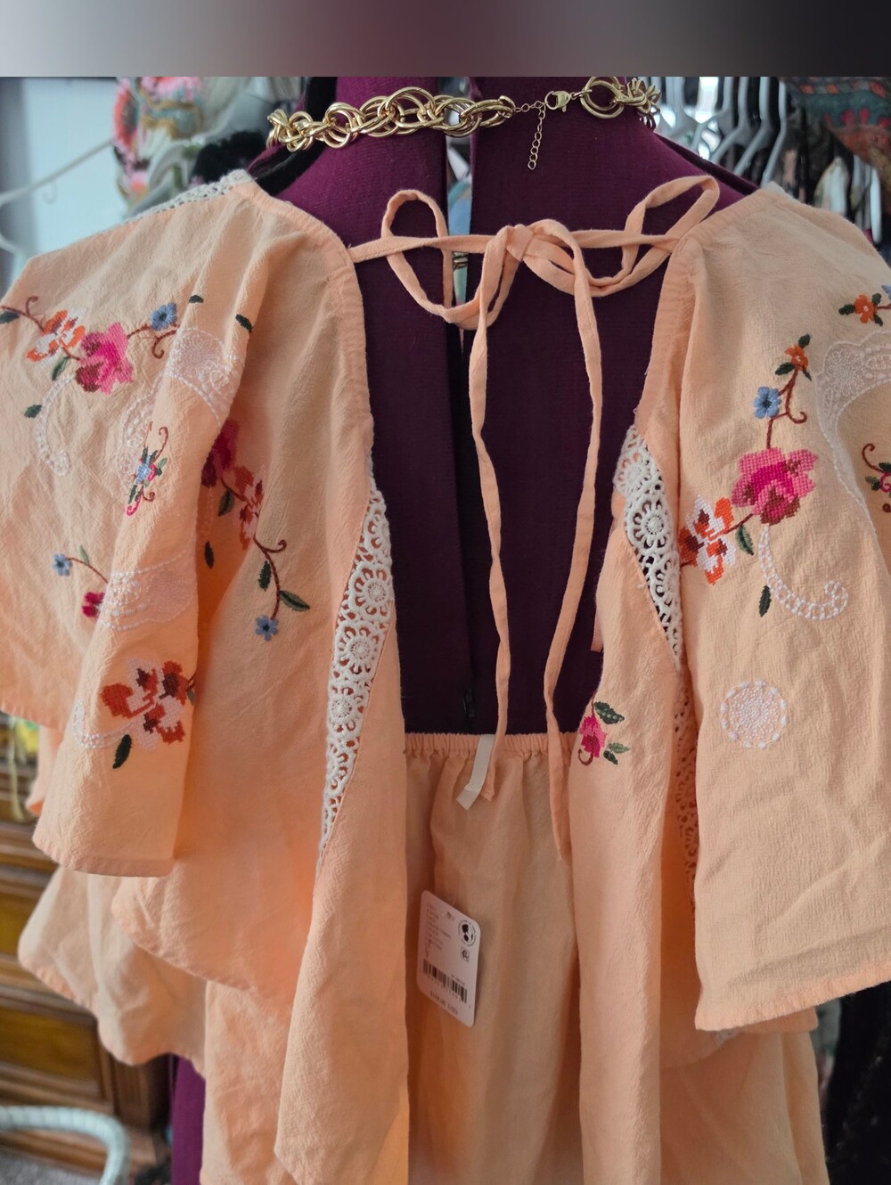 Nwt Free People Make Me Yours Blouse